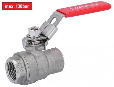 Шаровый кран из нержавеющей стали до 130 бар END-Armaturen ZM
