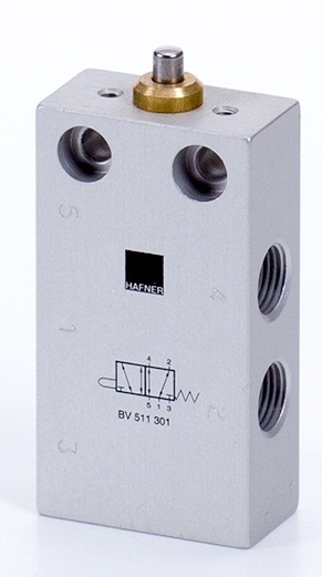 5/2-ходовые клапаны с механическим приводом 