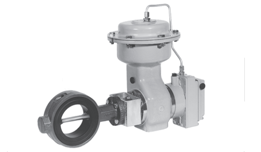 для пневматических поворотных заслонок 