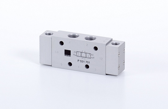 5/3-ходовые  клапаны с пневмоуправлением