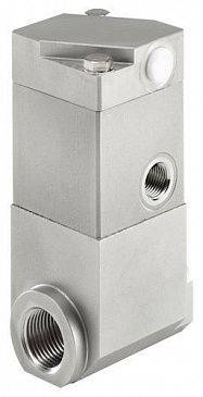 2/2-ходовой пневмоклапан из нержавеющей стали. Функция самовытекания